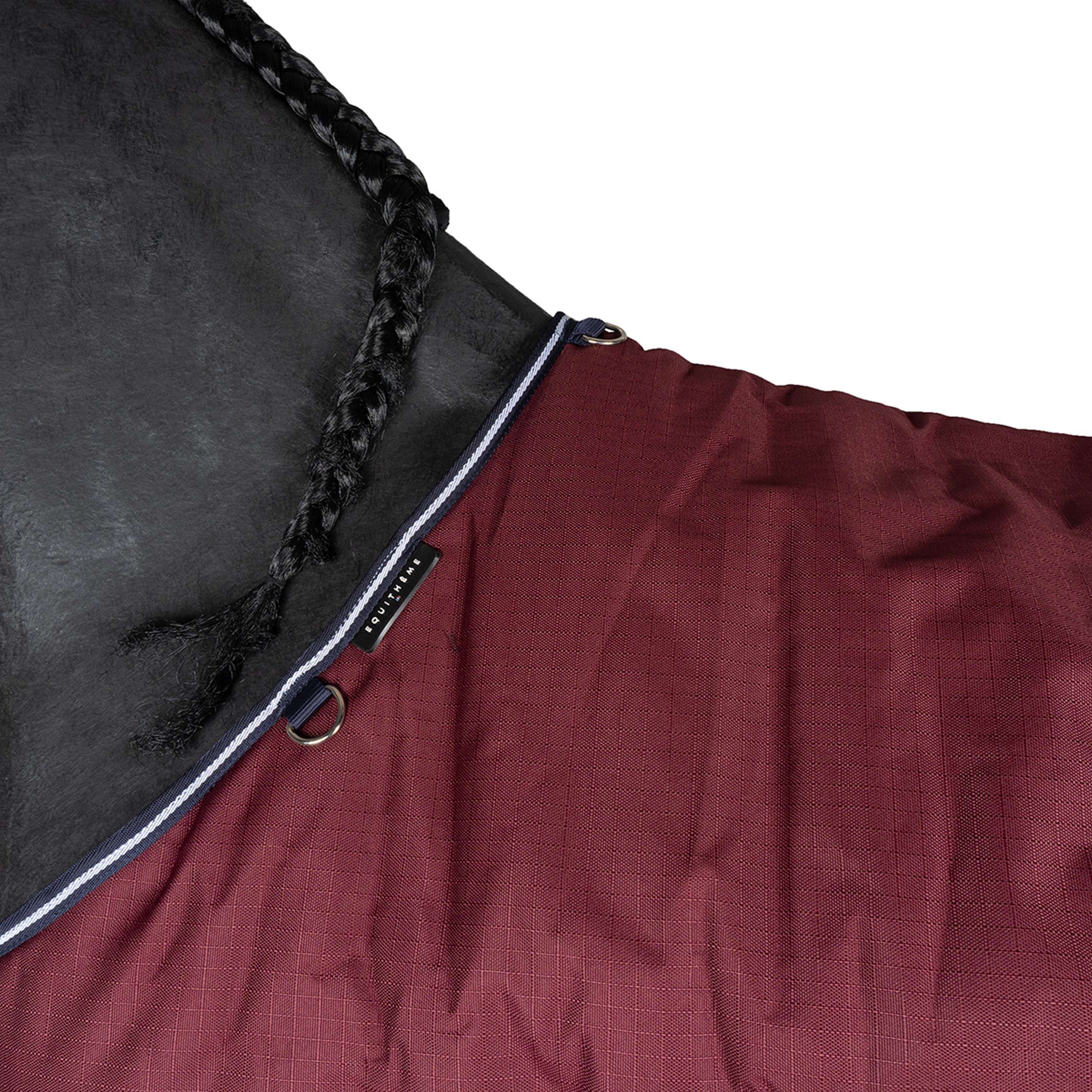 EQUITHÈME Outdoor Rug Tyrex 1200D 50g Standard Burgundy