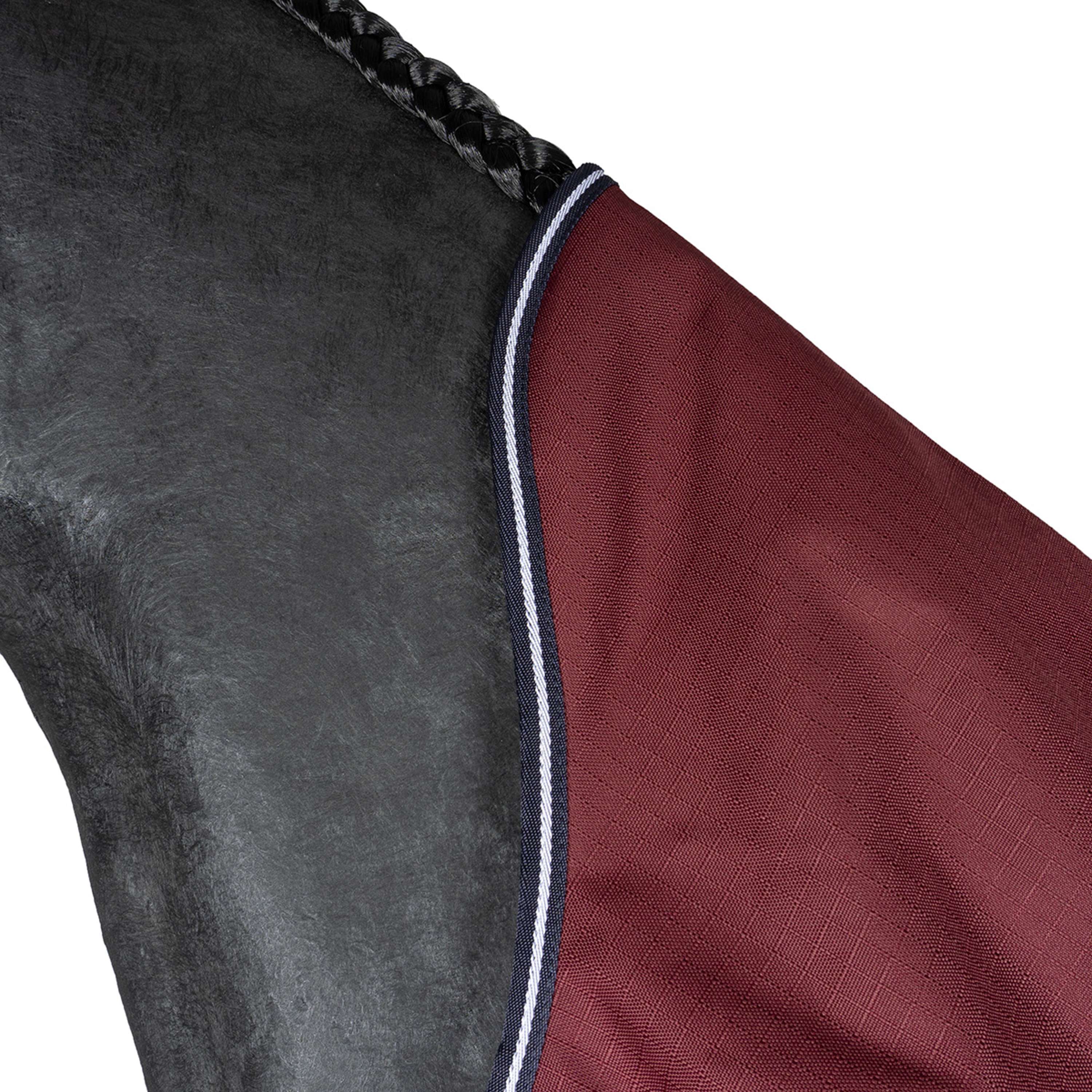 EQUITHÈME Outdoor Rug Tyrex 1200D 0g High Neck Burgundy