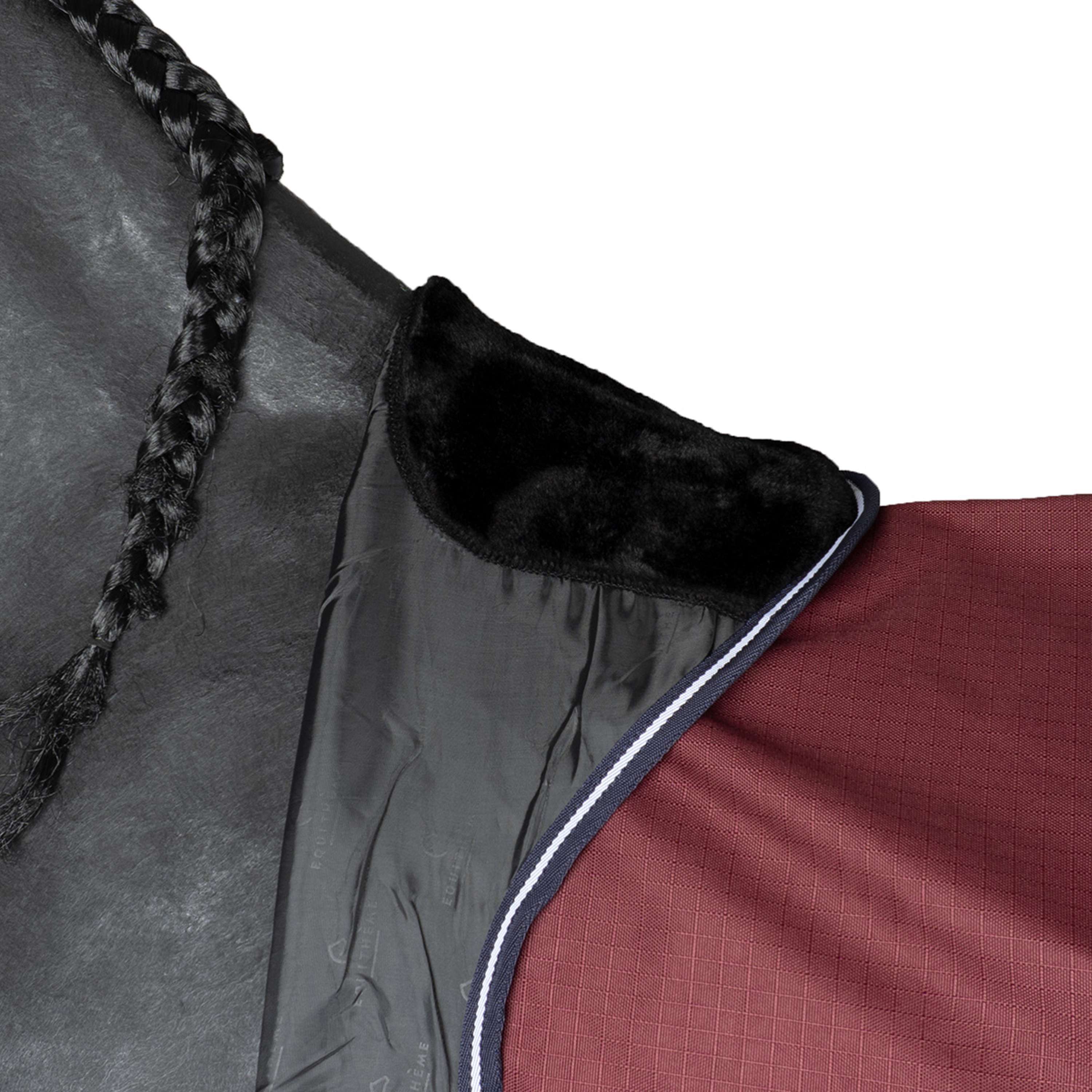 EQUITHÈME Outdoor Rug Tyrex 1200D 0g High Neck Burgundy