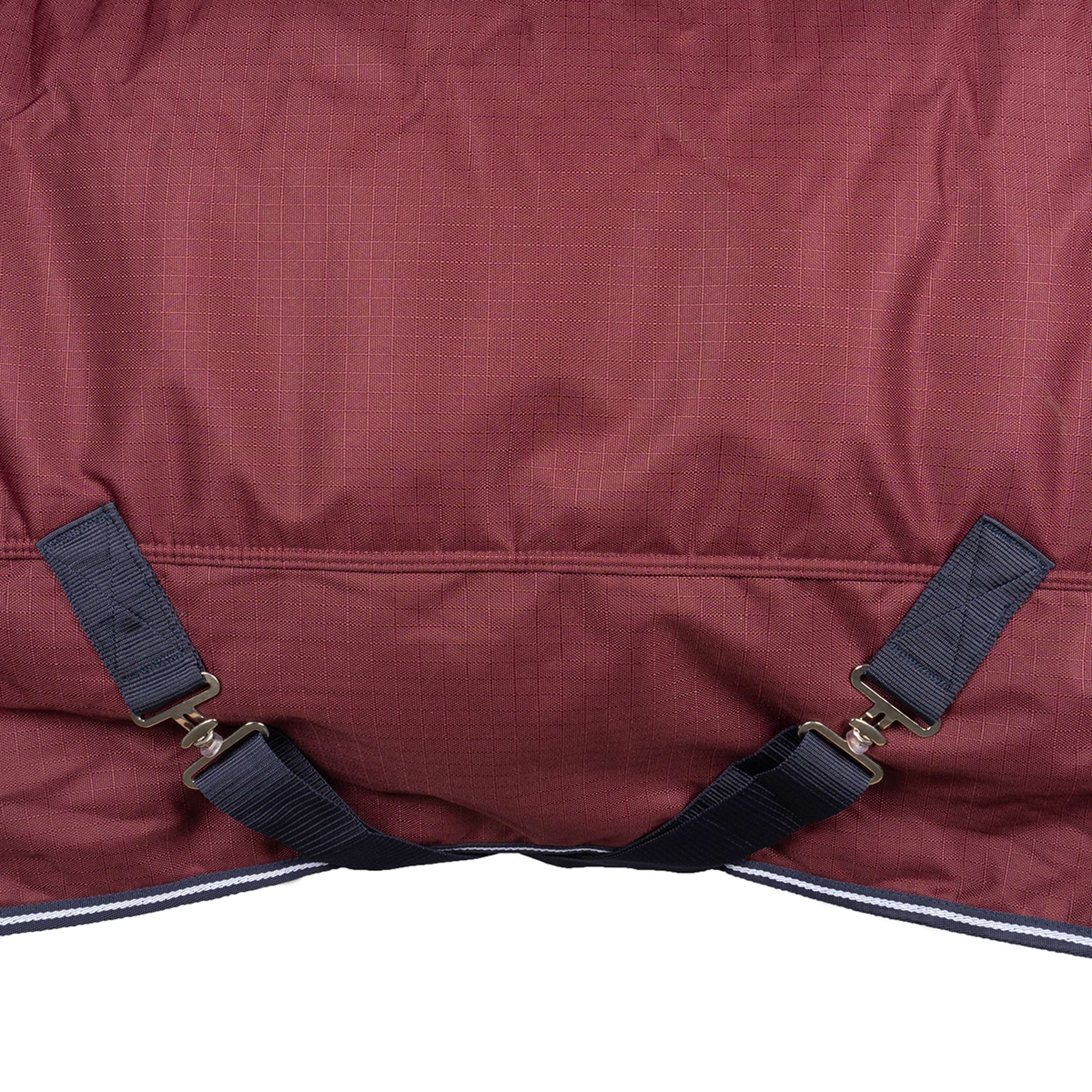 EQUITHÈME Outdoor Rug Tyrex 1200D 0g High Neck Burgundy