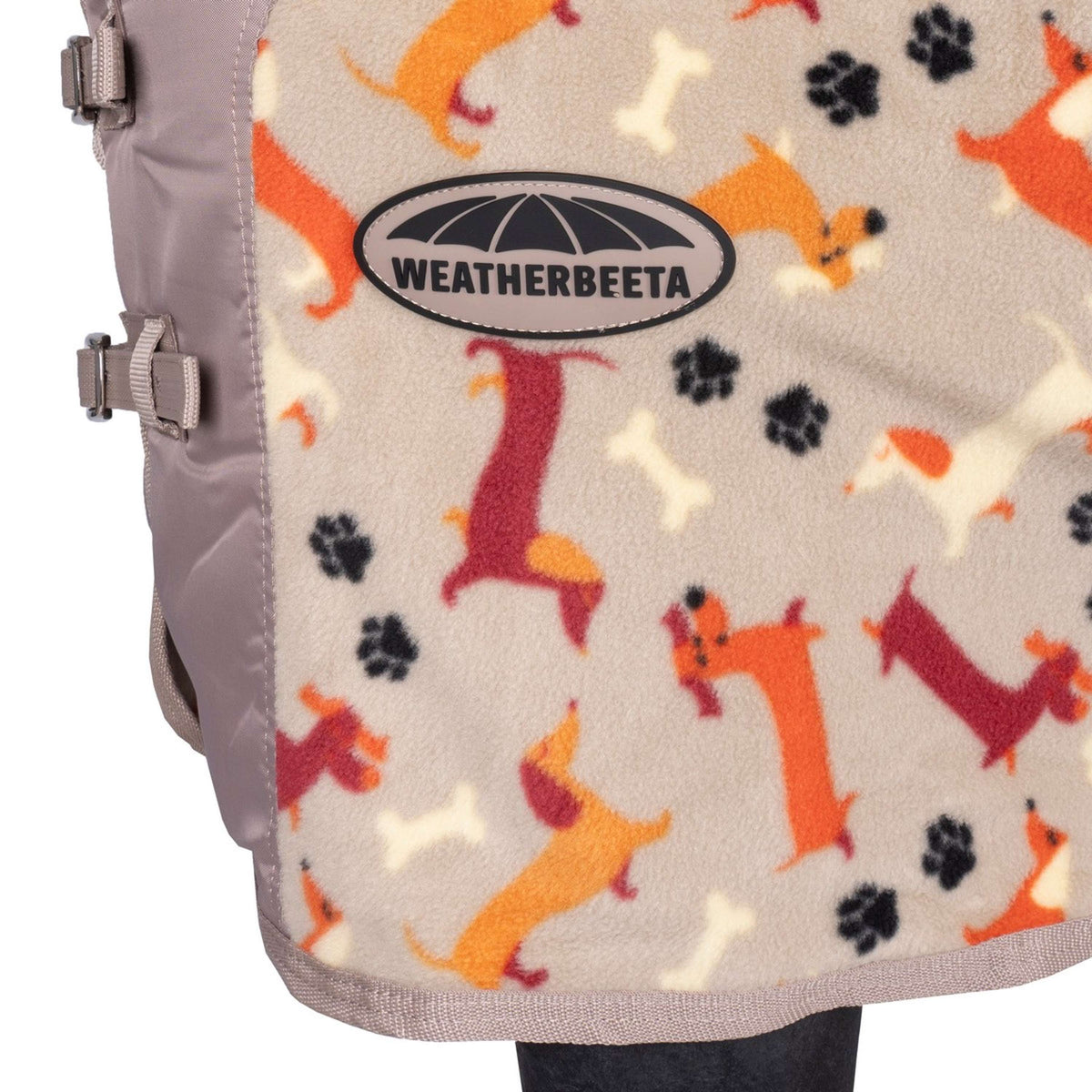 Weatherbeeta Fleece Rug Cooler Standard Neck Dachshund Print