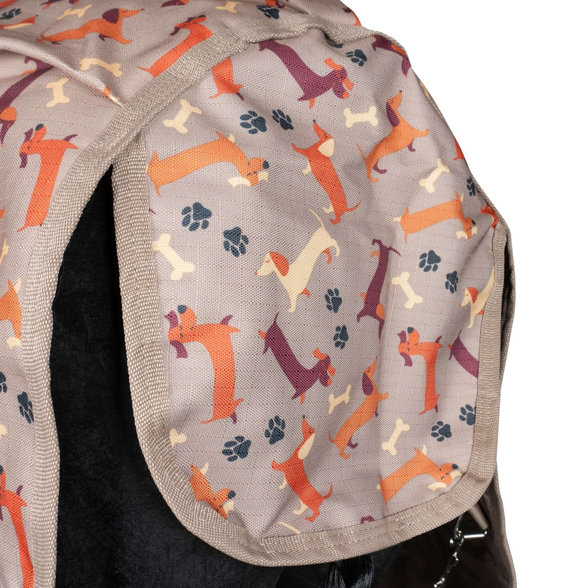 Weatherbeeta Comfitec Essential Standard Neck Lite Plus Dachshund Print