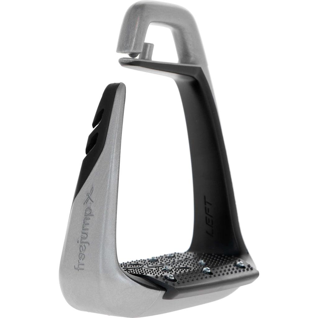 Freejump Stirrups Soft Up Classic+ Silver/Black