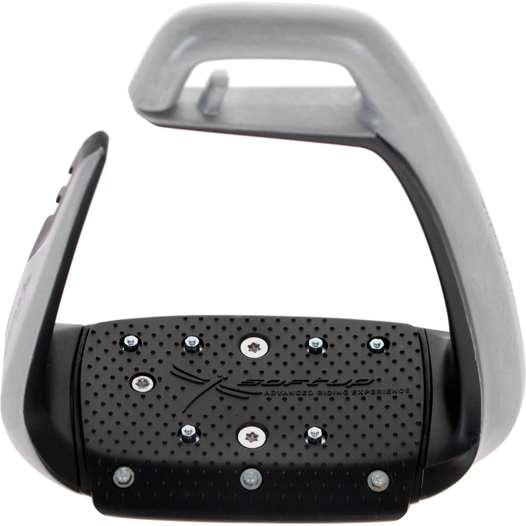 Freejump Stirrups Soft Up Classic+ Silver/Black