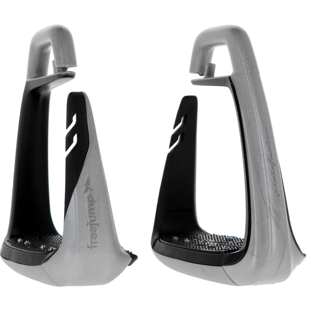 Freejump Stirrups Soft Up Classic+ Silver/Black
