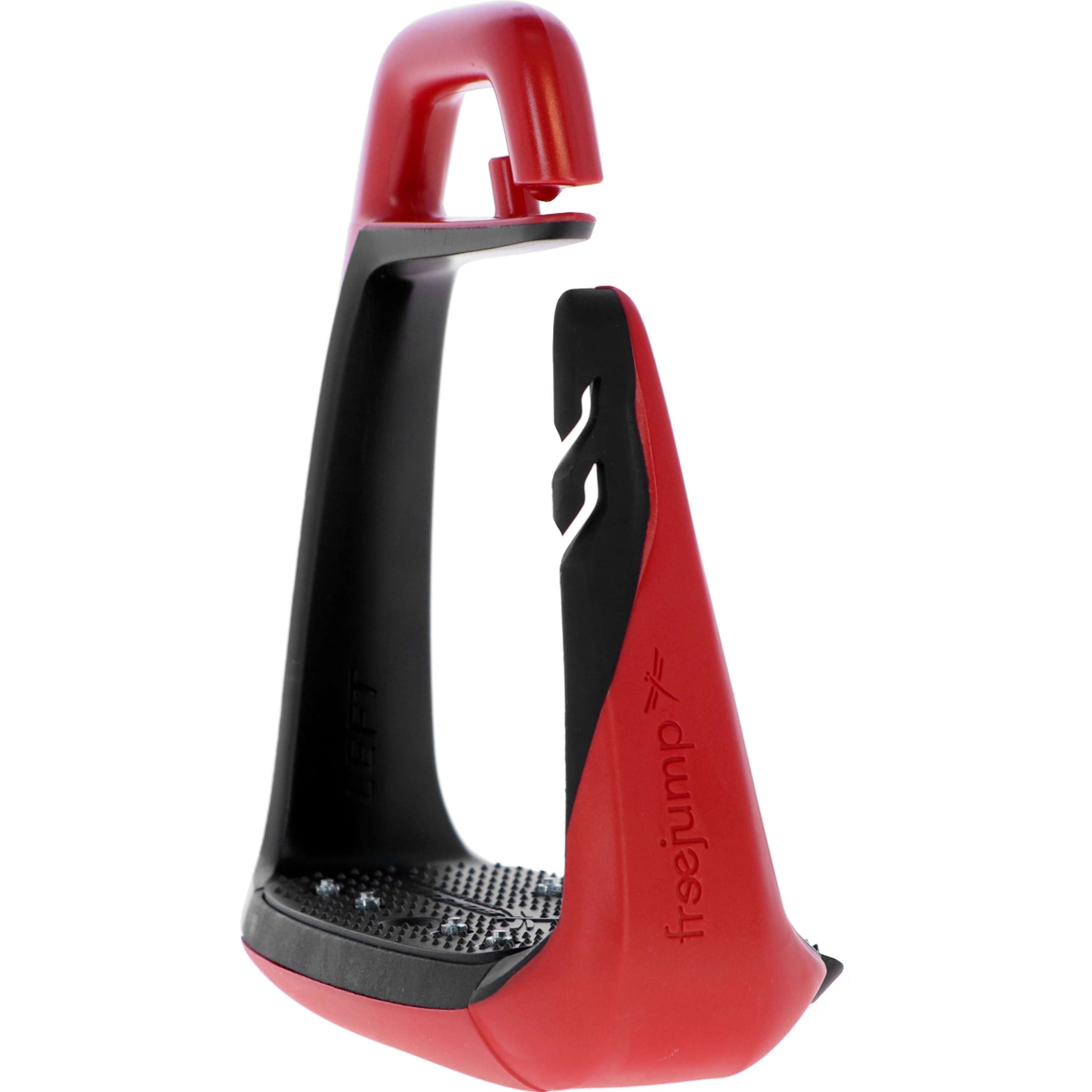 Freejump Stirrups Soft Up Classic+ Pearl Red/Black Freejump Stirrups Soft Up Classic+ Pearl Red/Black