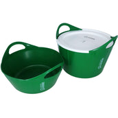 Agradi Horse Flexible Bucket Green