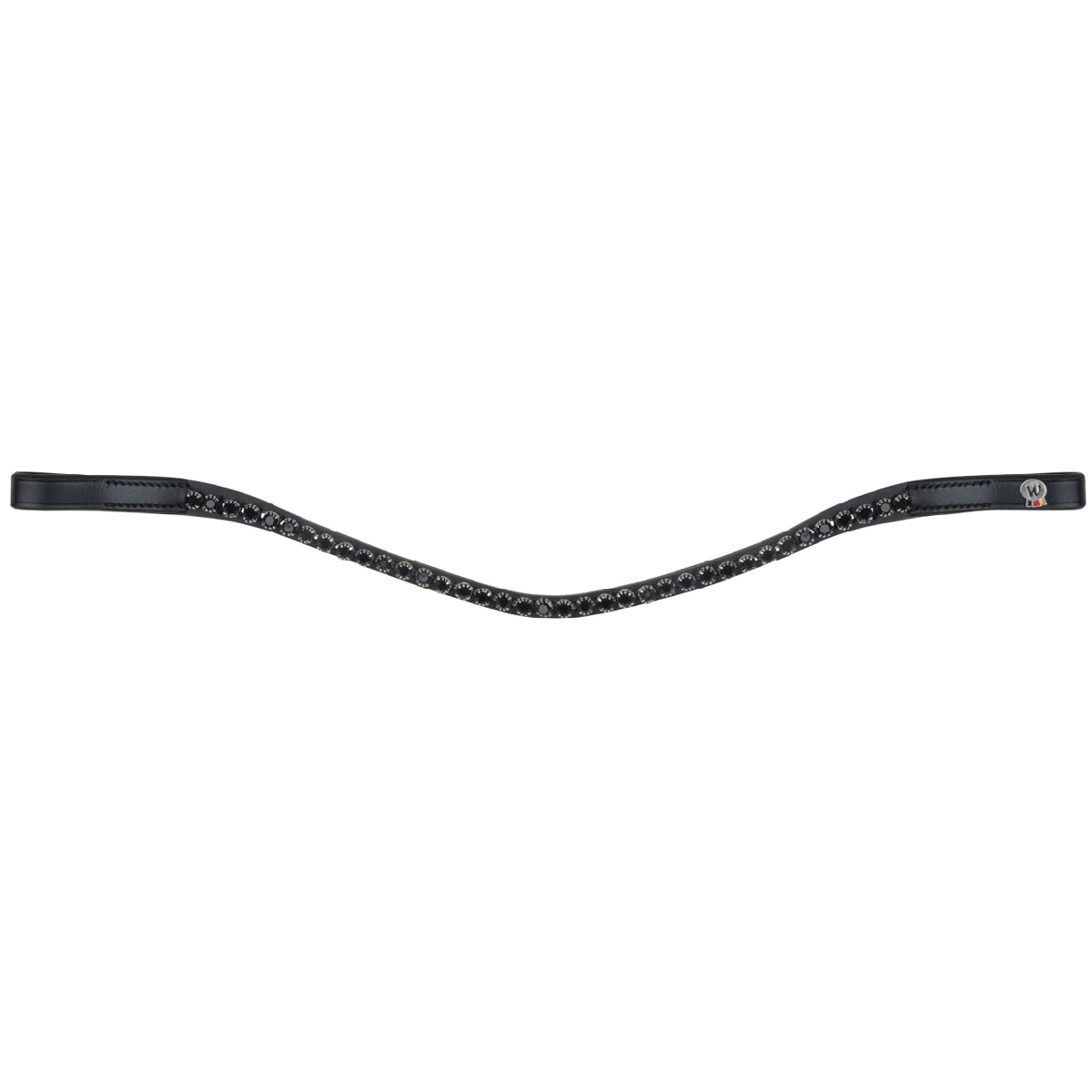 Waldhausen Browband X-Line Glam Black/Black