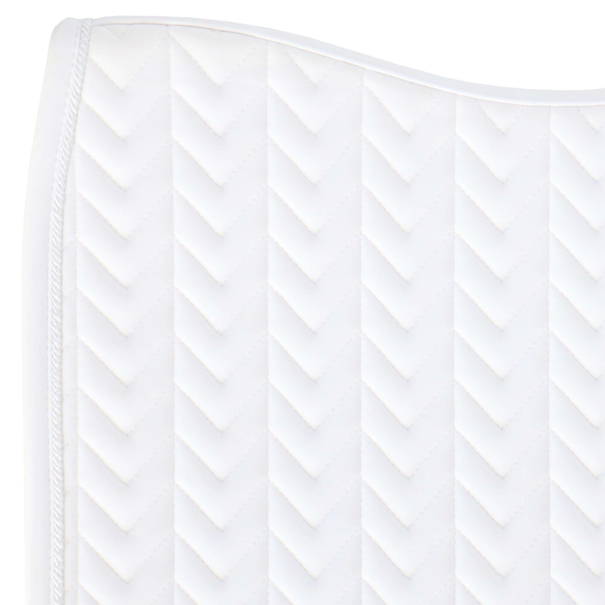 Kentucky Horsewear Saddlepad Fishbone Competiton Dressage White