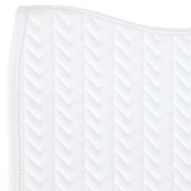 Kentucky Horsewear Saddlepad Fishbone Competiton Dressage White