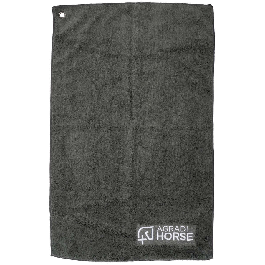 Agradi Horse Towel Microfibre per Paar Grey