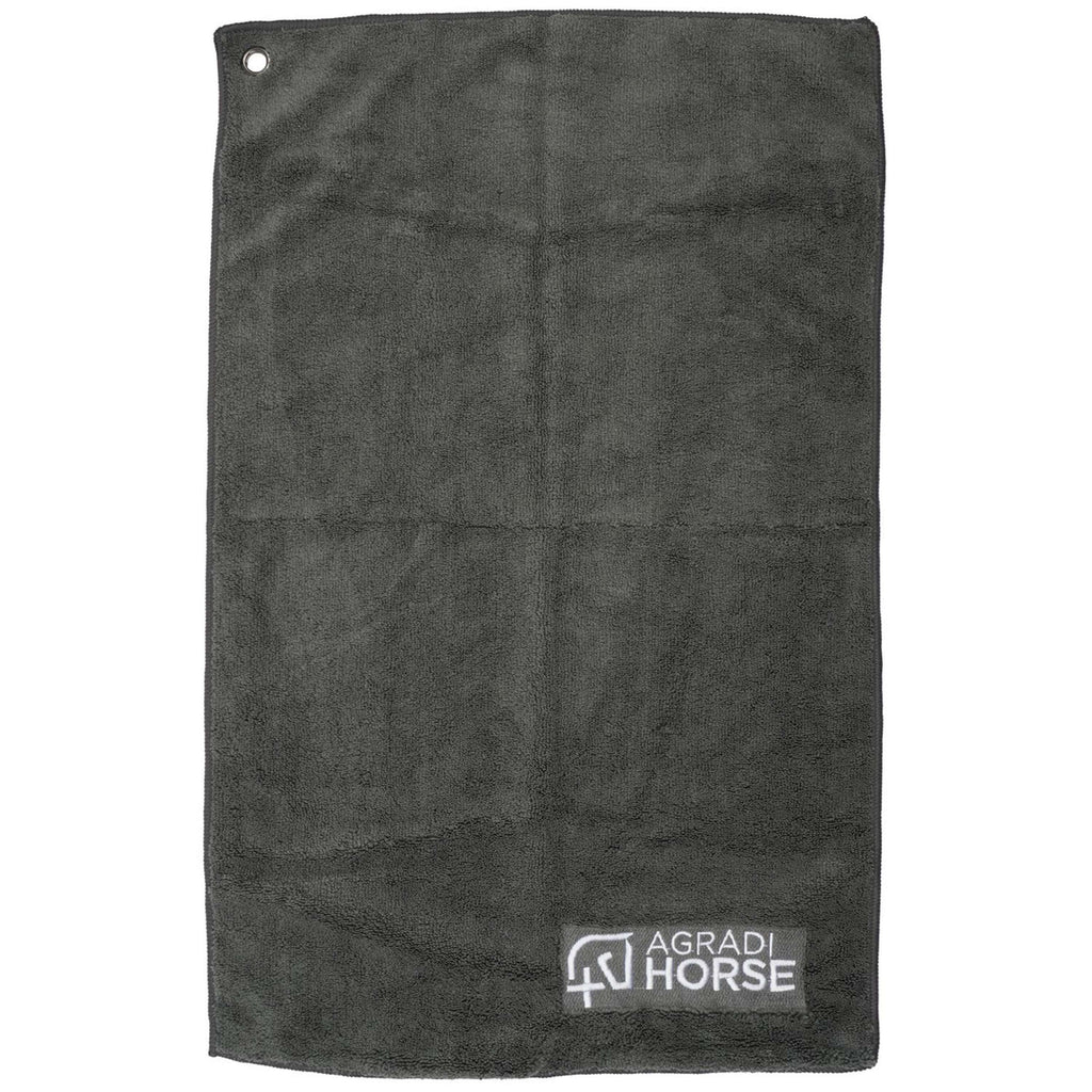 Agradi Horse Towel Microfibre per Paar Grey