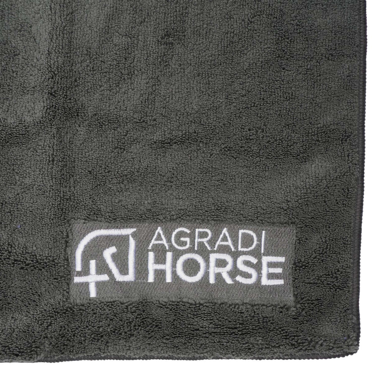 Agradi Horse Towel Microfibre per Paar Grey