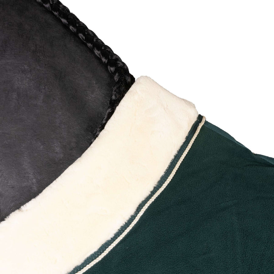 Agradi Horse Fleece Rug Modern Rosé Fir Green