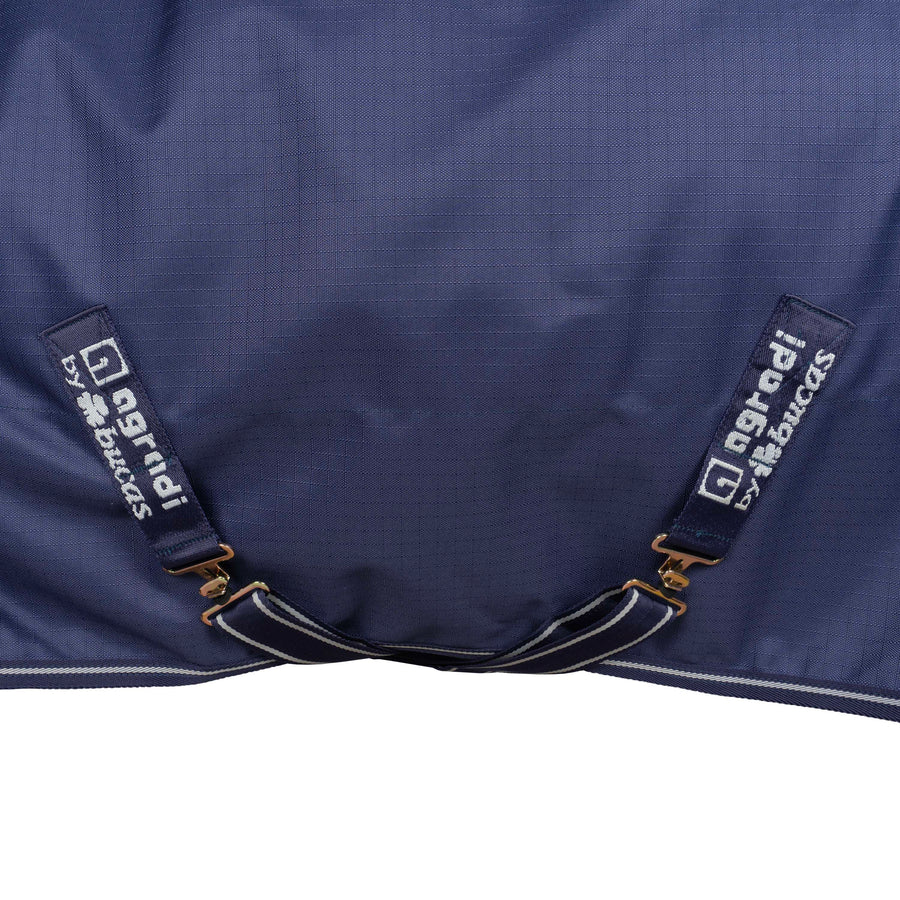 Agradi by Bucas Turnout Rug 0g Navy/Silver