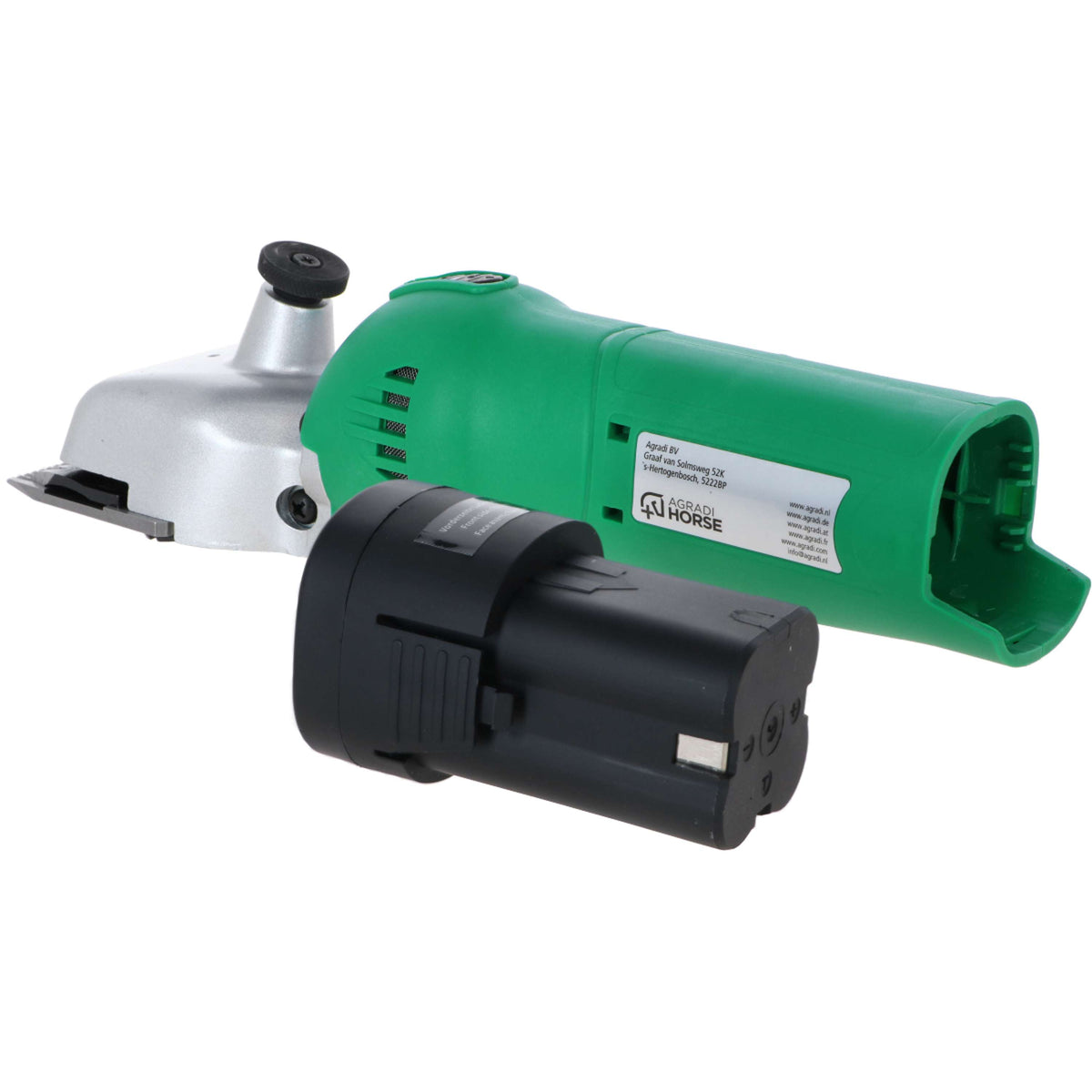 Agradi Horse Rasierer FarmClipper HC-3000 Accu2 31/15 Zähne Pferd Green