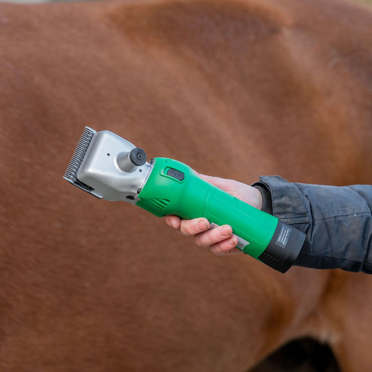 Agradi Horse Rasierer FarmClipper HC-3000 Accu2 31/15 Zähne Pferd Green