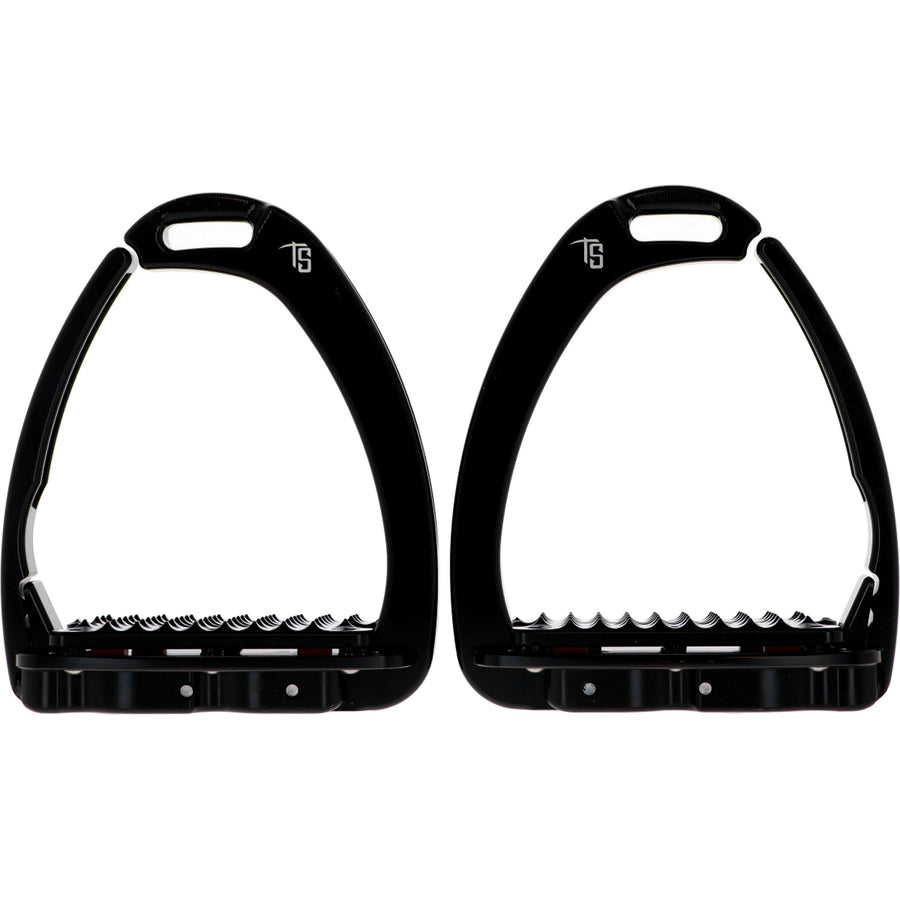 Tech Stirrups Stirrups Venice Plus Swarovski Dressage Black/Black