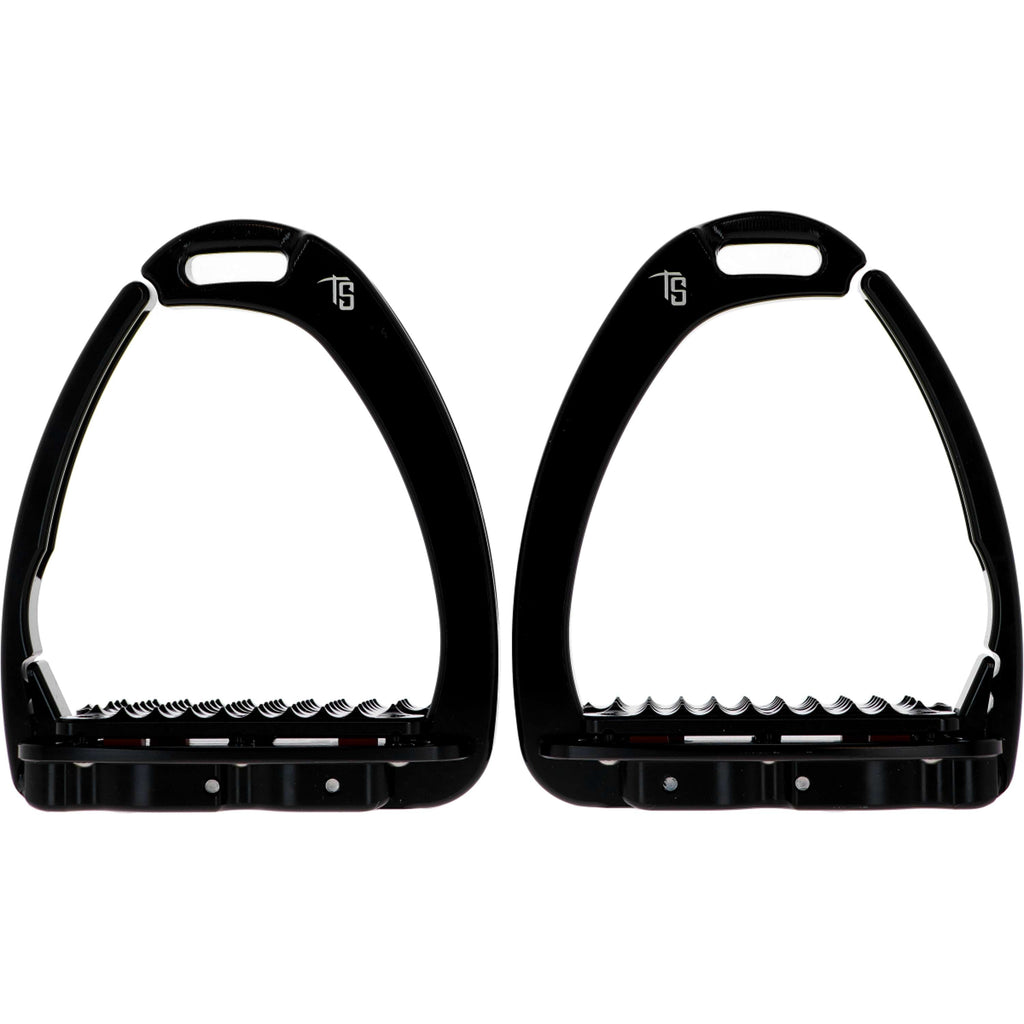 Tech Stirrups Stirrups Venice Plus Swarovski Dressage Black/Black