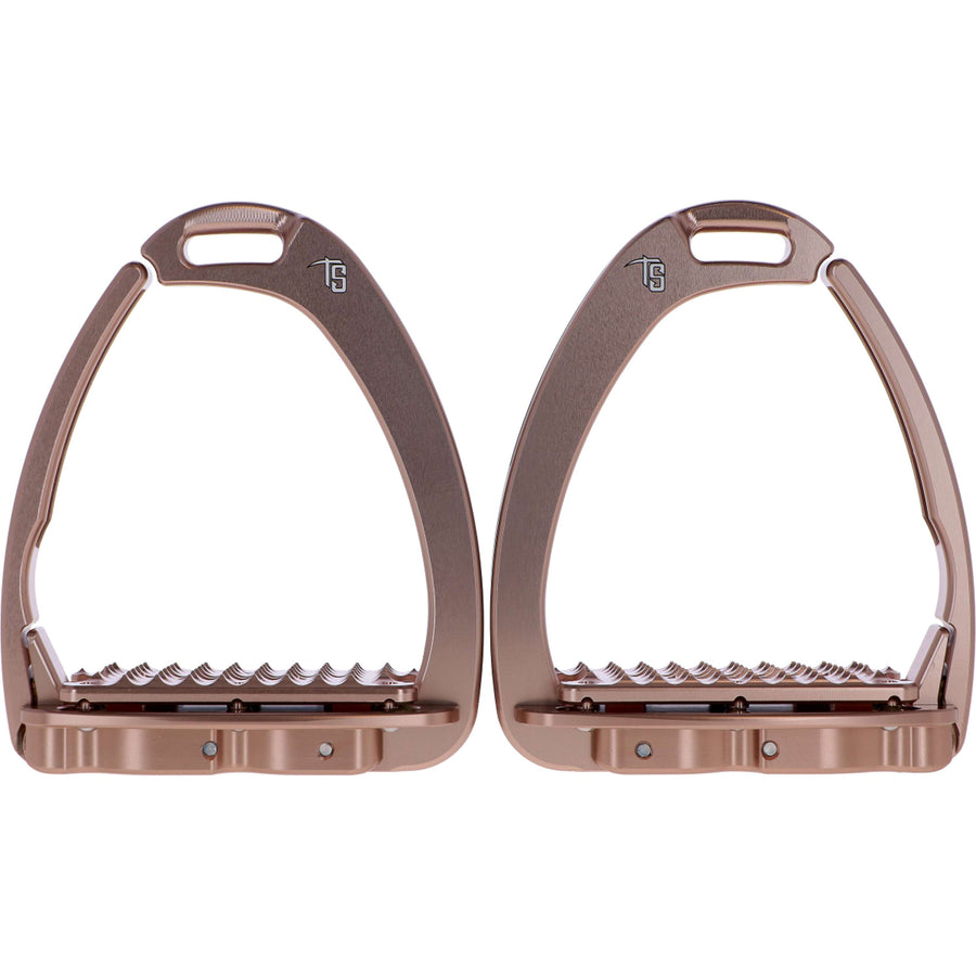 Tech Stirrups Stirrups Venice Plus Swarovski Dressage Rosegold