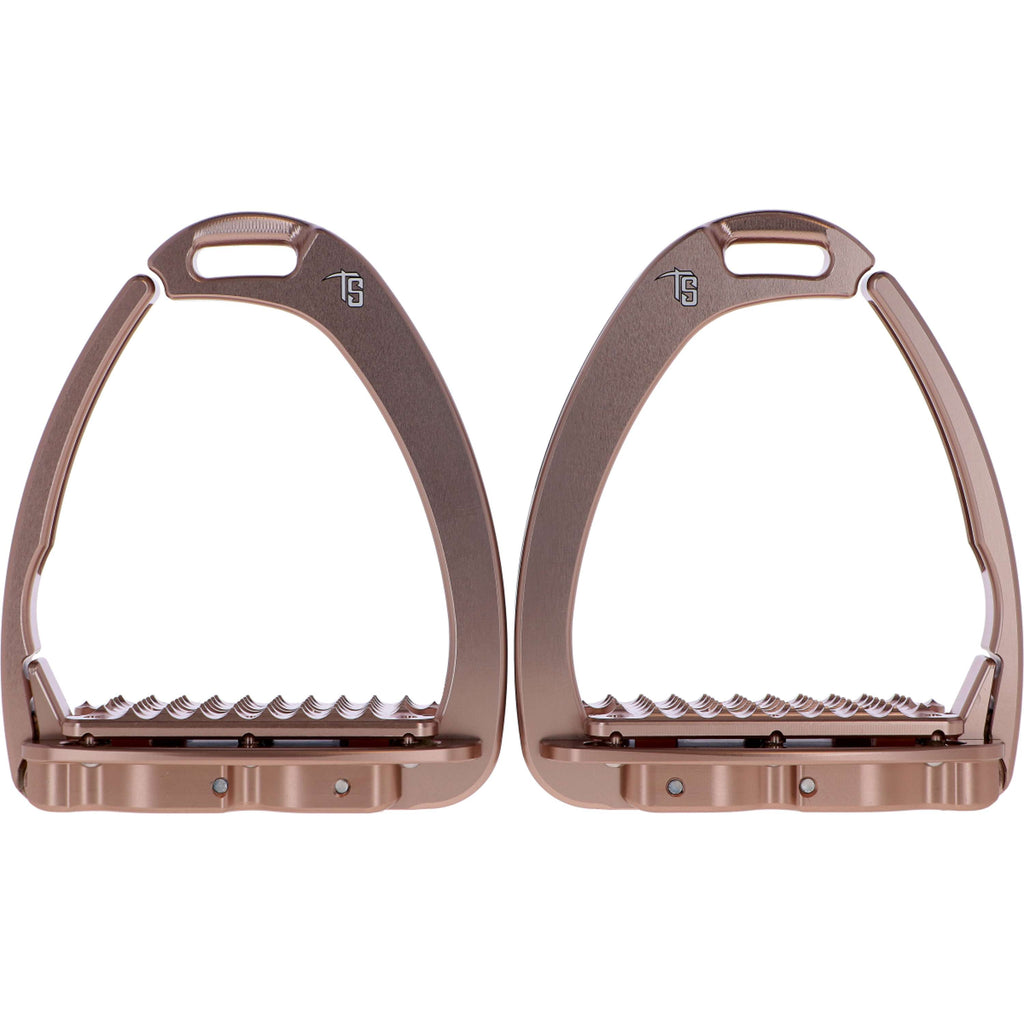 Tech Stirrups Stirrups Venice Plus Swarovski Dressage Rosegold