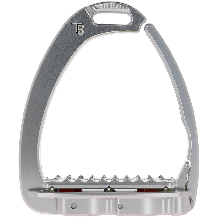 Tech Stirrups Stirrups Venice Plus Swarovski Dressage Silver/Silver