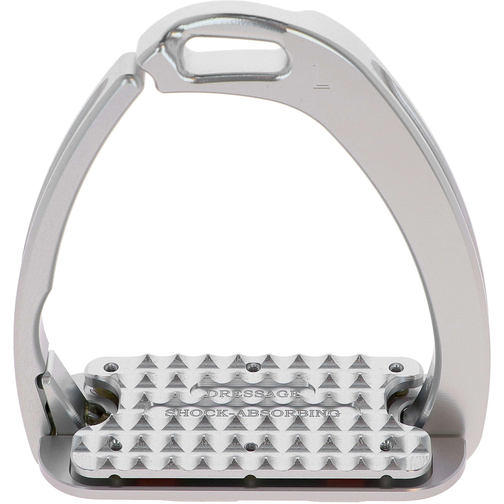 Tech Stirrups Stirrups Venice Plus Swarovski Dressage Silver/Silver