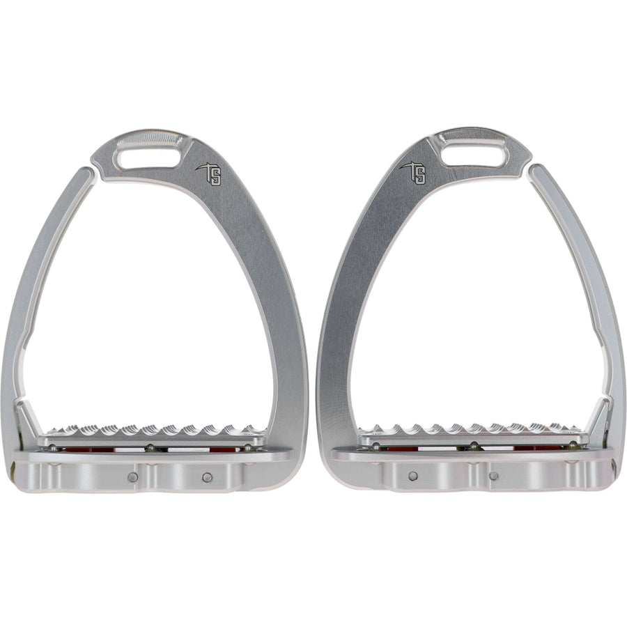 Tech Stirrups Stirrups Venice Plus Swarovski Dressage Silver/Silver