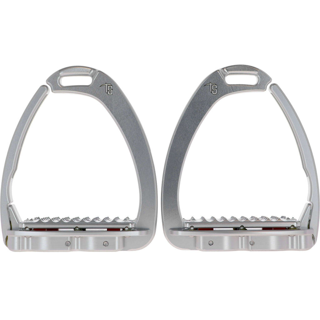 Tech Stirrups Stirrups Venice Plus Swarovski Dressage Silver/Silver