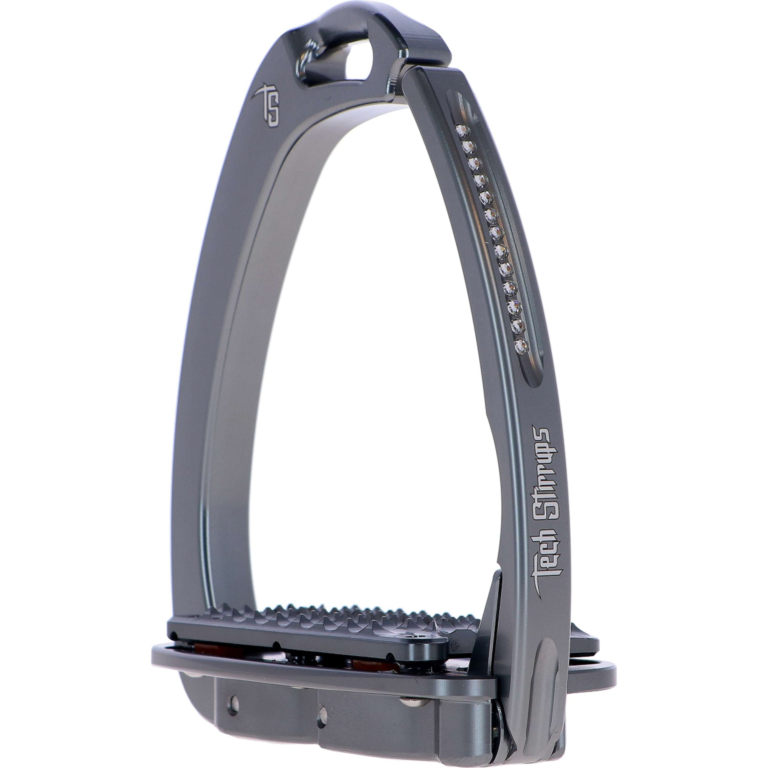 Tech Stirrups Stirrups Venice Plus Swarovski Dressage Titanium