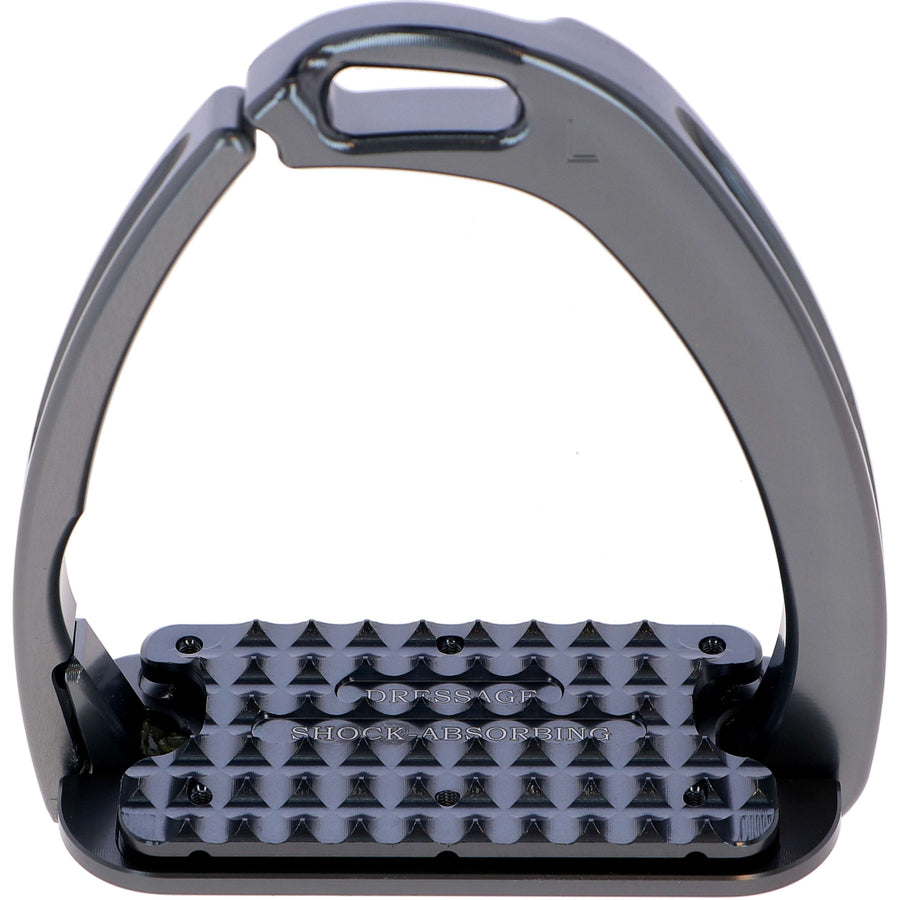 Tech Stirrups Stirrups Venice Plus Swarovski Dressage Titanium
