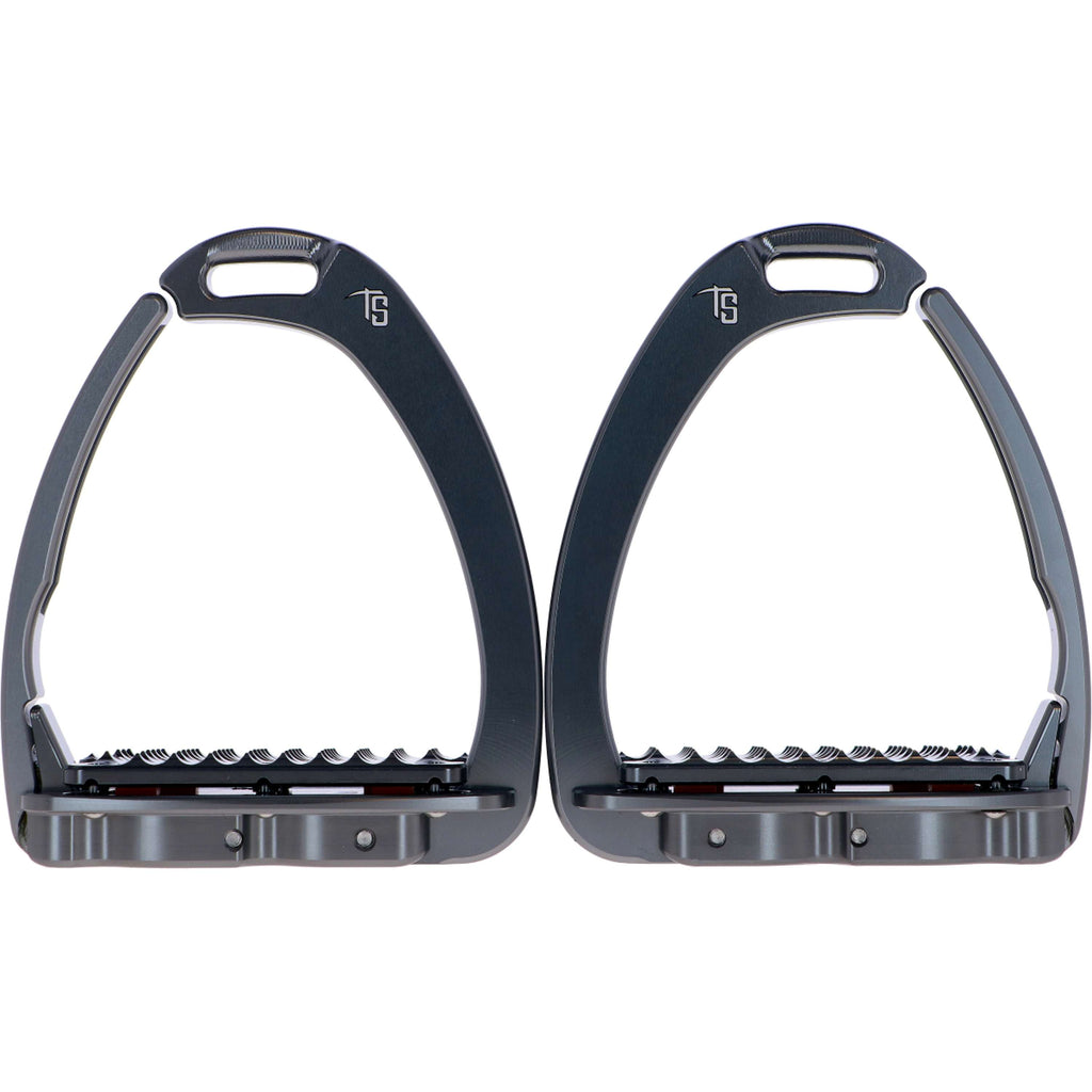 Tech Stirrups Stirrups Venice Plus Swarovski Dressage Titanium