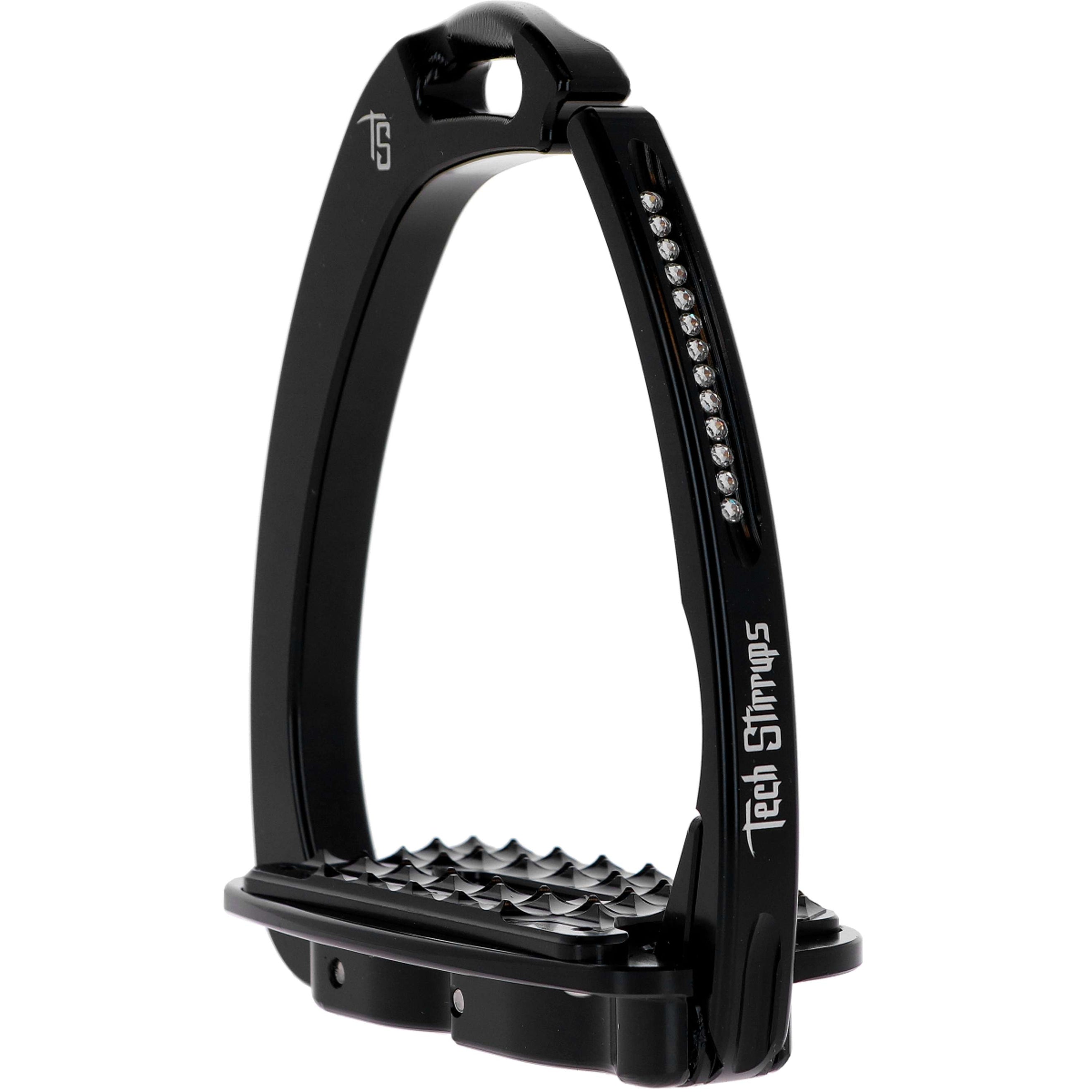 Tech Stirrups Stirrups Venice Sloped Evo Swarovski Black/Black