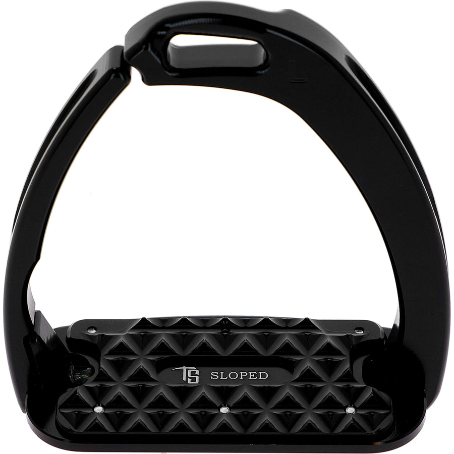 Tech Stirrups Stirrups Venice Sloped Evo Swarovski Black/Black
