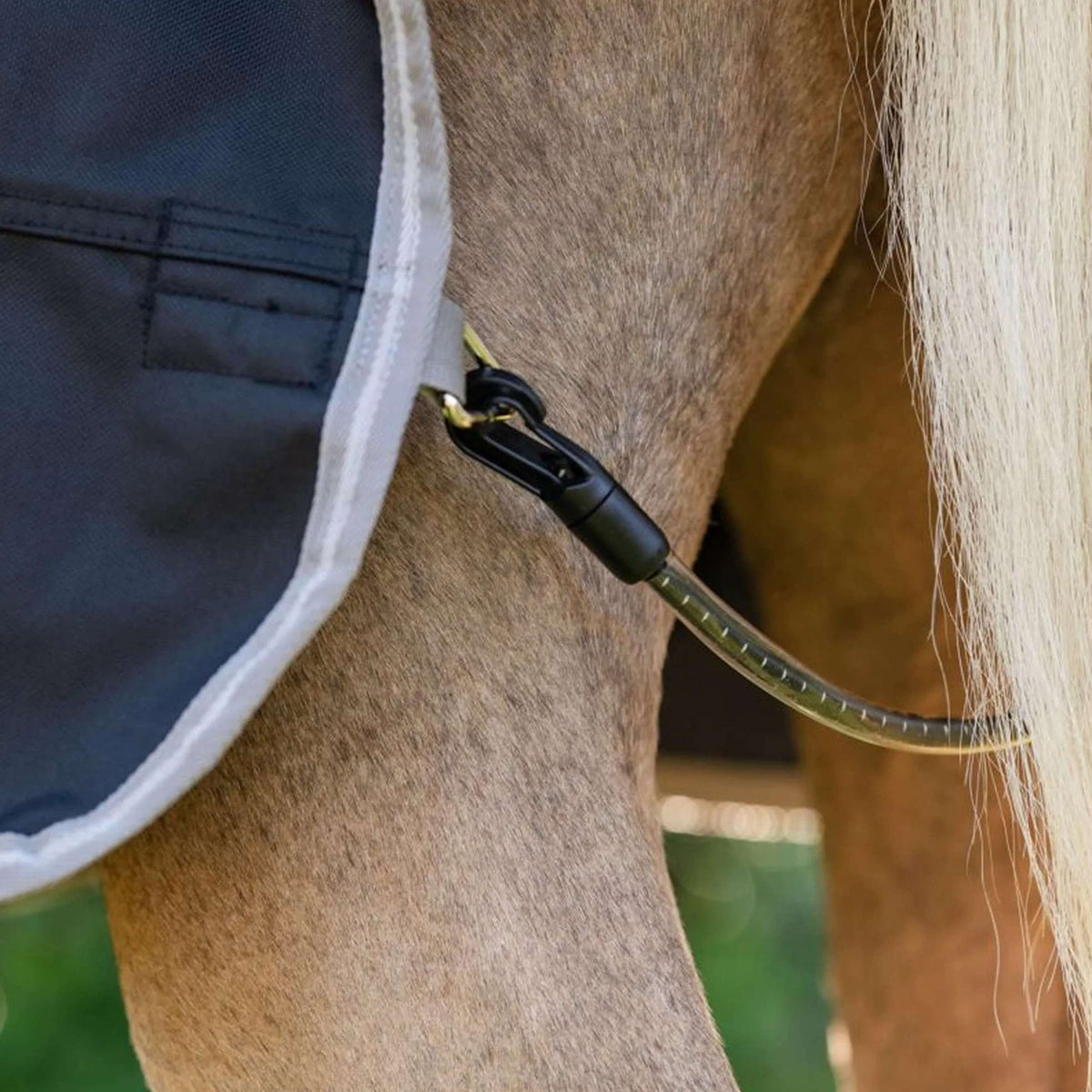 Amigo Turnout 1200D Plus Pony 0g Black/Titanium Grey/Silver