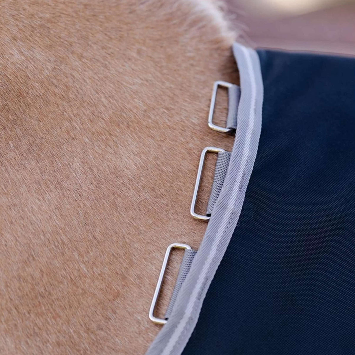 Amigo Turnout 1200D Plus Pony 0g Black/Titanium Grey/Silver