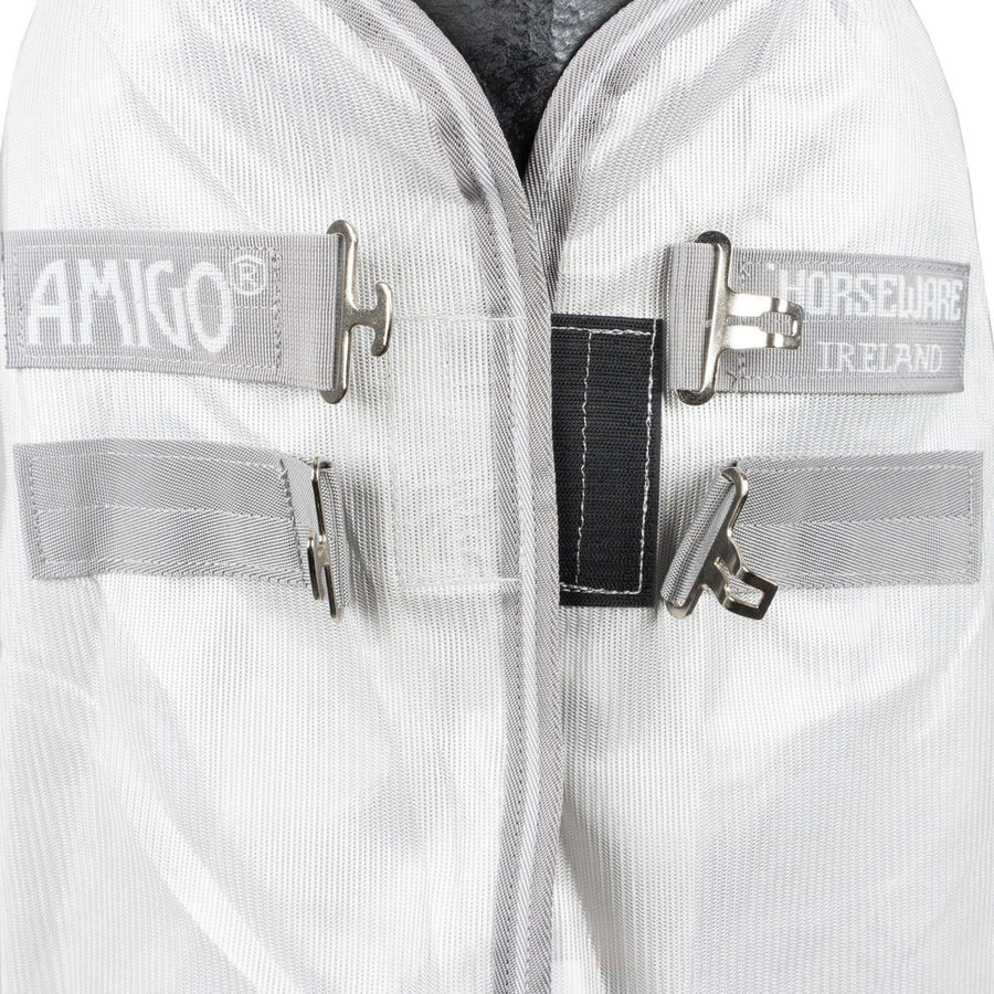 Amigo Fly Rug Integrated Silver/Titanium Grey/Silver
