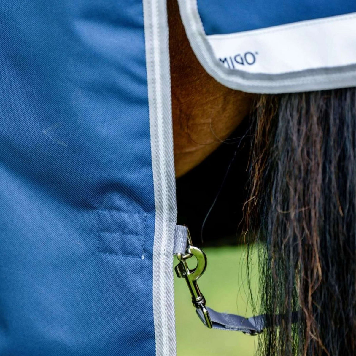 Amigo Wug Turnout 1200D 50g Navy/Titanium Grey/Silver