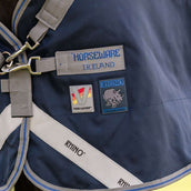 Rhino Pony Turnout 250g Varilayer Navy/Titanium Grey/Classic Blue