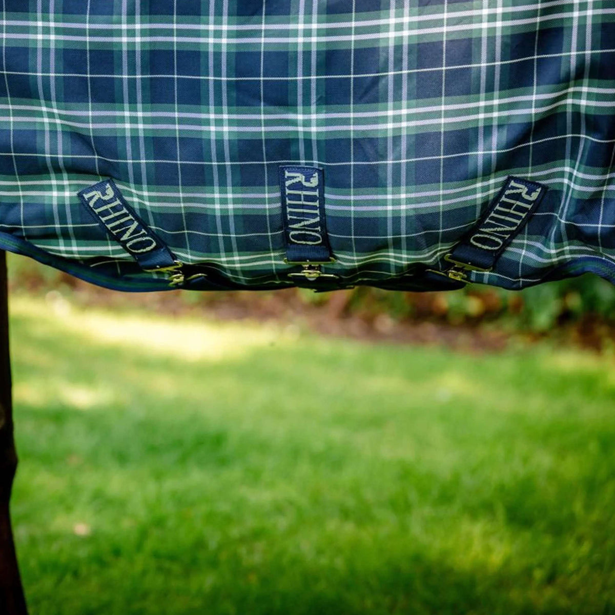 Rhino Wug Turnout 0g Hunter Check/Navy/Green