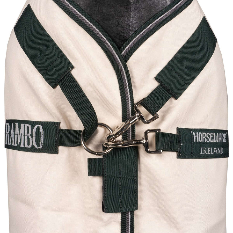 Rambo Hoody XL Chalk/Hunter Green/Silver