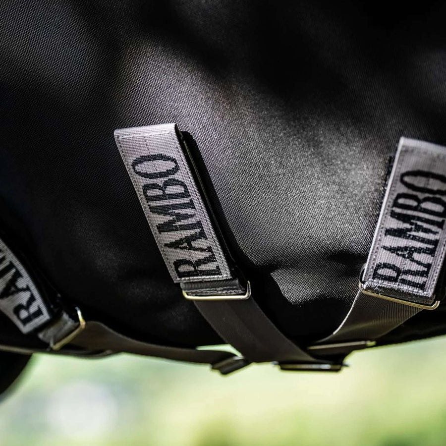 Rambo Turnout 1680D 0g Black/Thunderstorm Grey/Silver