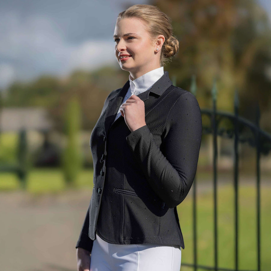 HKM Competition Jacket Crystal Black