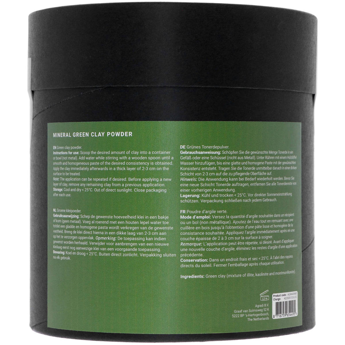Agradi Horse Green Clay Powder