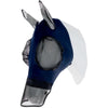 WeatherBeeta Fly Mask ComFiTec Luxe Bug Eye Saver with Ears and Nose Navy/Black