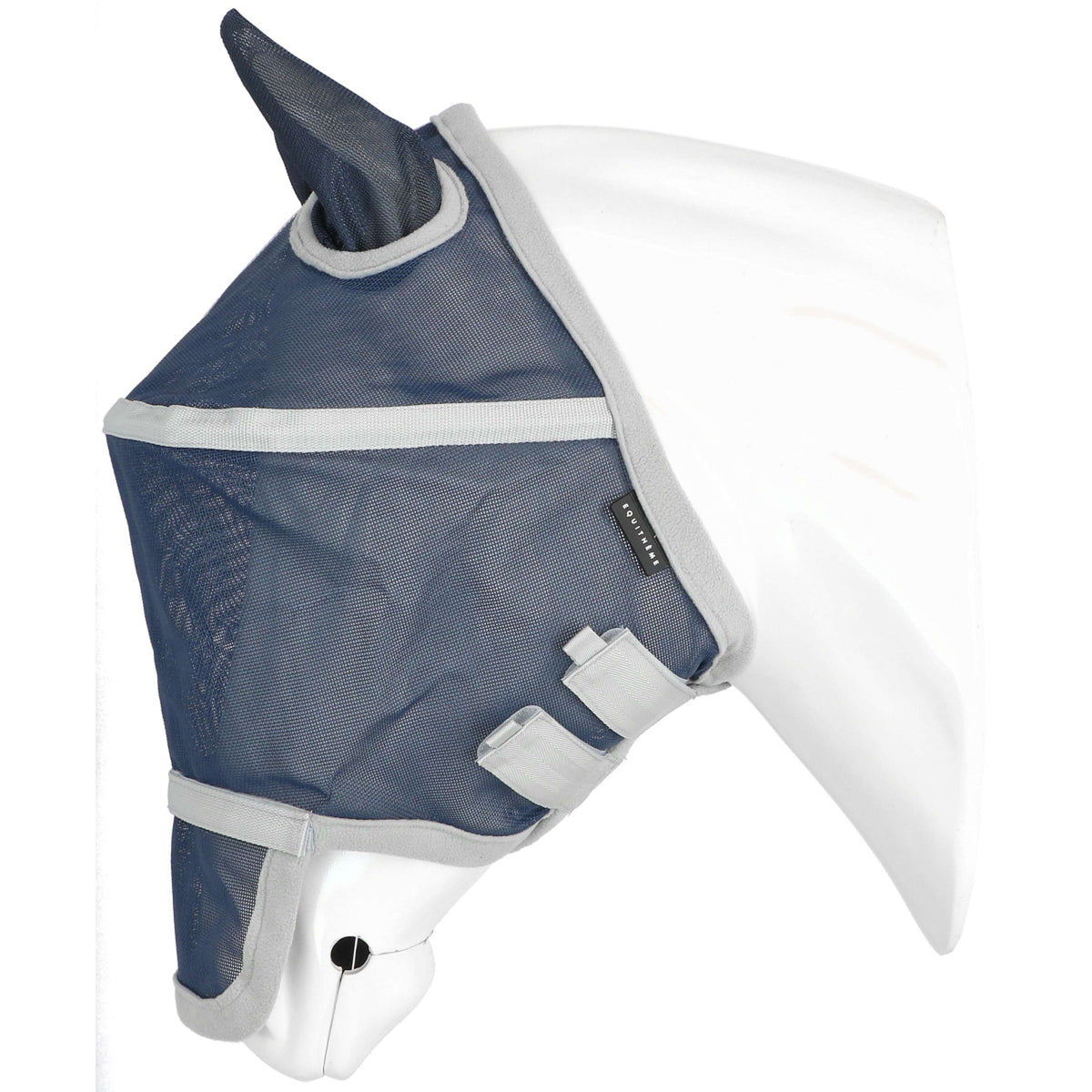 EQUITHÈME Fly Mask Hoop with UV Protection Navy