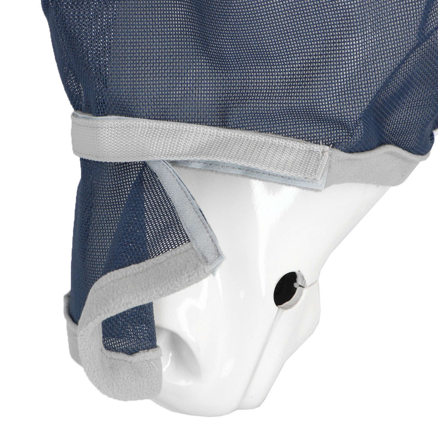EQUITHÈME Fly Mask Hoop with UV Protection Navy