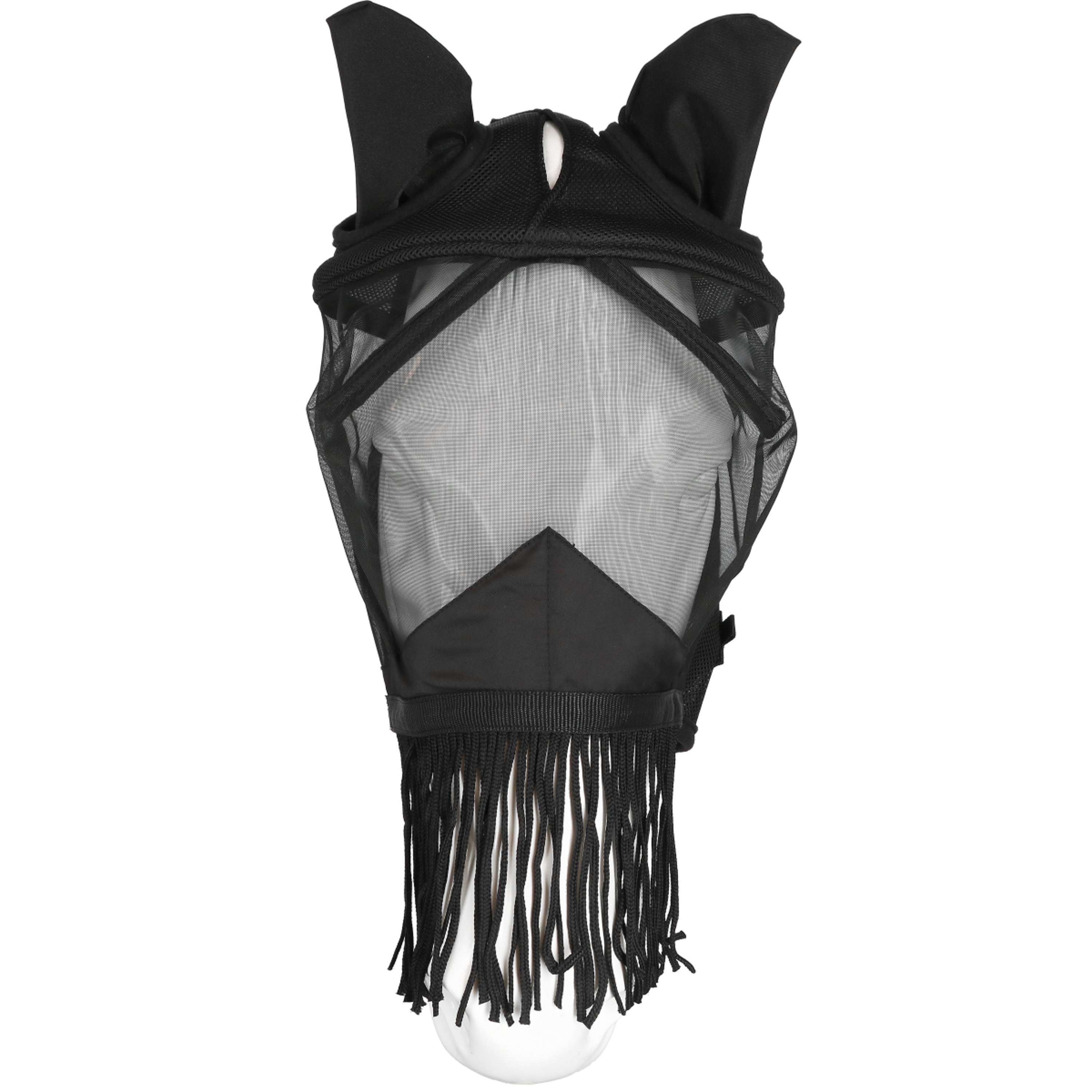 EQUITHÈME Fly Mask Franges with UV Protection Black
