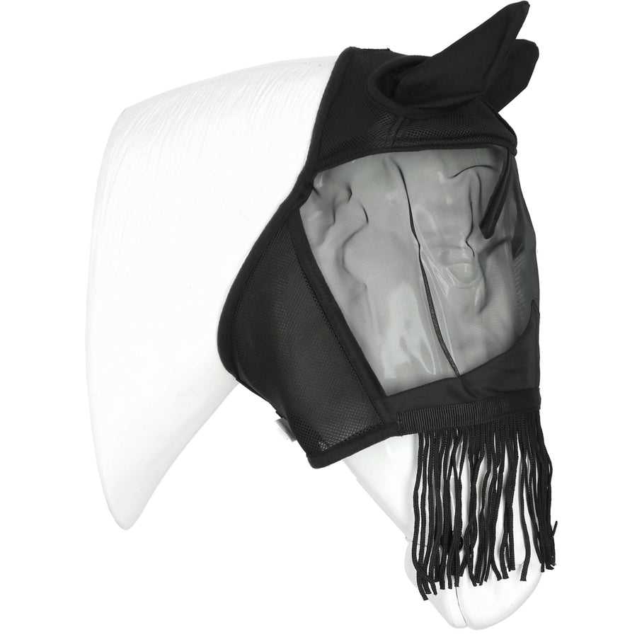 EQUITHÈME Fly Mask Franges with UV Protection Black