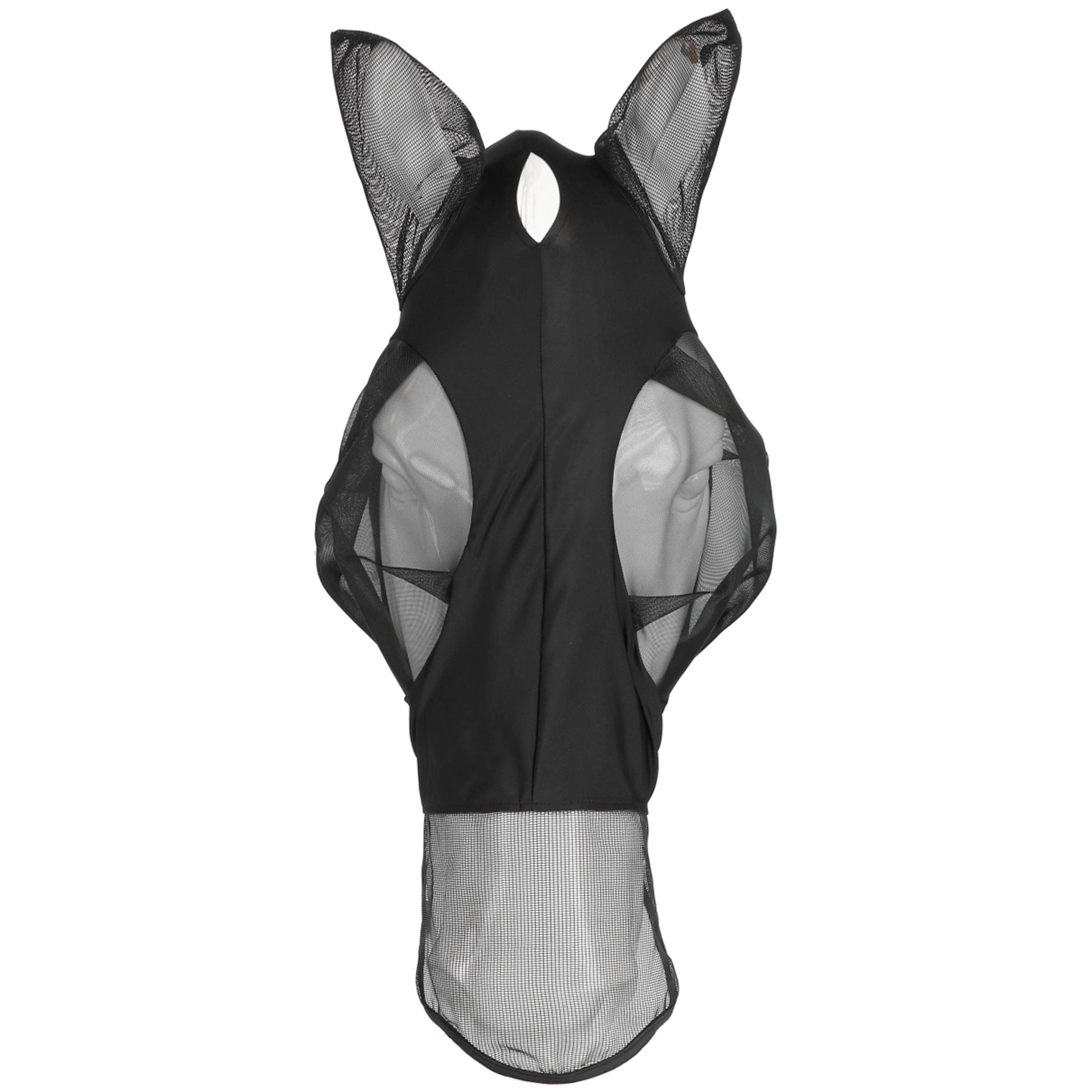 EQUITHÈME Fly Mask Hood with UV Protection Black